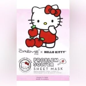 The Creme Shop Sanrio Hello Kitty ProblemSolver Face Sheet Mask/Acne/Party Favor